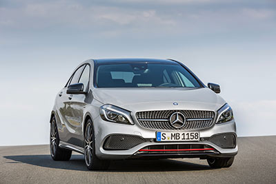 Mercedes A Klasse von Stuttgart nach Frankfurt