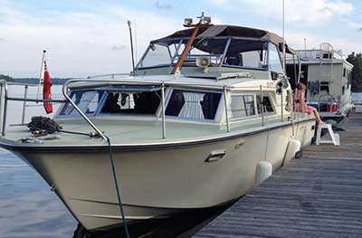 Bateau Coronet 32 de Cannes à Dieppe