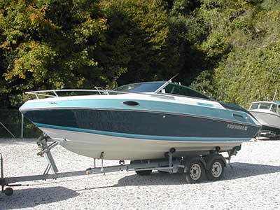 Four Winns Sundowner 205 da Olbia a Varese