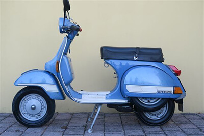 Piaggio PX125 da Tolentino a Belluno